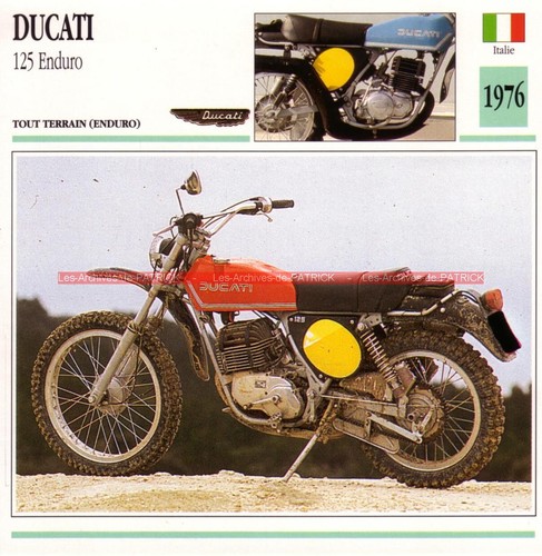 Ducati 125 enduro - 125, :