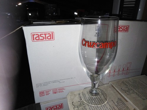 Verres bière cruzcampo - verres, beer
