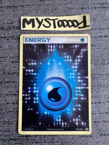 Carte pokemon energy eau - carte,