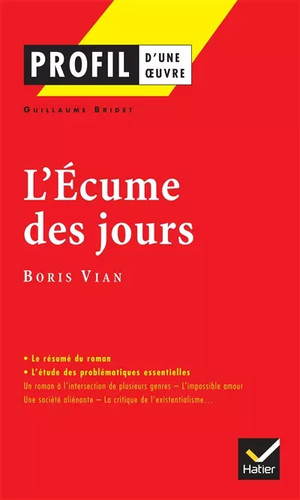 Profil une oeuvre l - d'une, l'écume