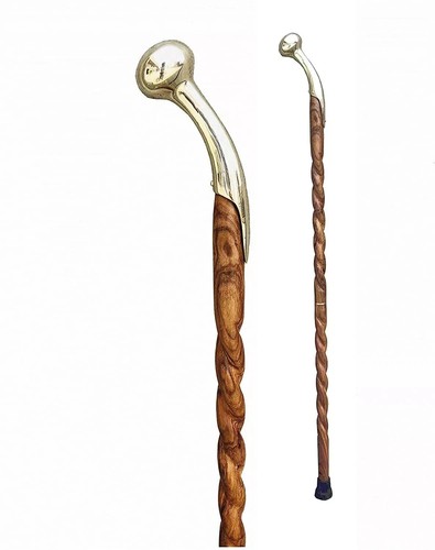 Bâton marche bois - de, en