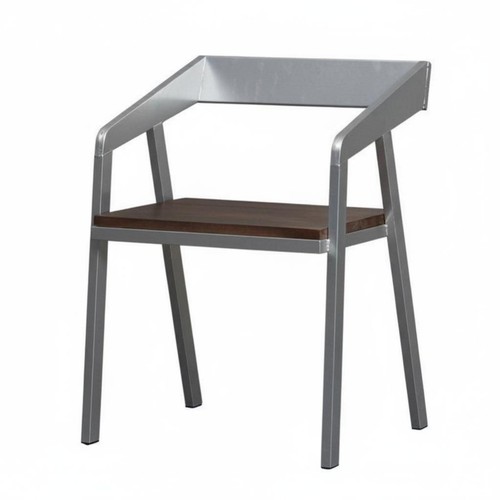 Chaise fer bois - chaise, et