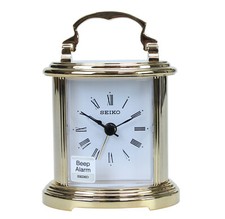 SEIKO QHE109G - Pendulette Horloge Réveil  (Réf#M-982)