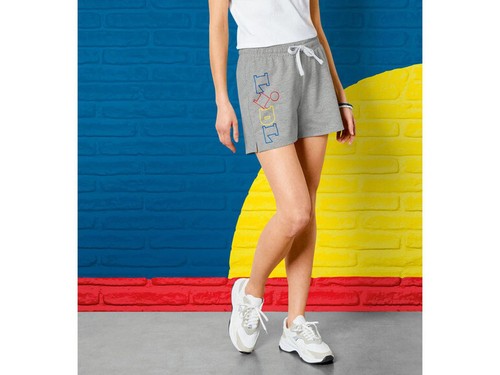 Short molletonné lidl gris - short,