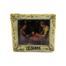 Fève de collection  de la série LES TABLEAUX DE MAITRE _ CEZANNE
