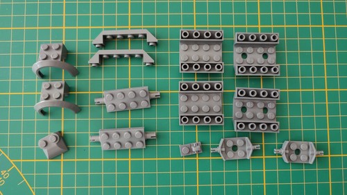 Lot lego vrac couleur - lot, gris