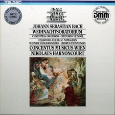 BACH • Oratorio de Noël N. HARNONCOURT • 3LP BOX TELDEC 635022 mint