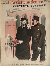 ASSIETTE AU BEURRE N° 223 DE