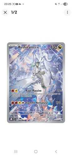 Carte pokemon reshiram - de, n