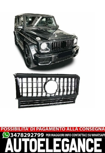 Grille sport noir chrome - grille,