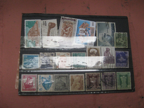 Lot timbres poste - lot, 20