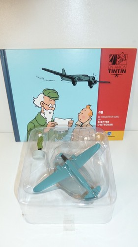 Tintin avion avec - tintin,