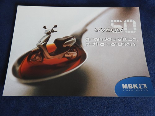 Catalogue depliant mbk - mbk, scooter