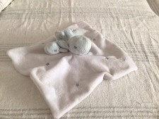 Doudou plat Baleines étoiles