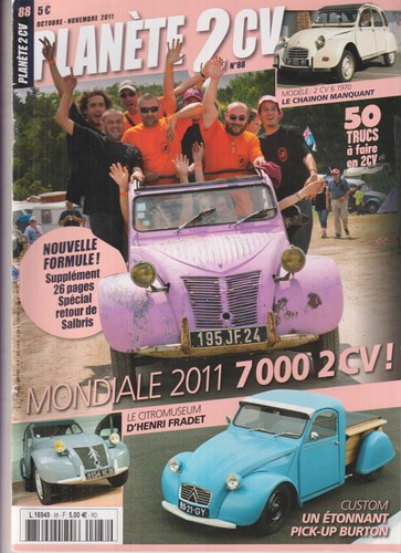 Planete 2cv 1970 - planete, n°88