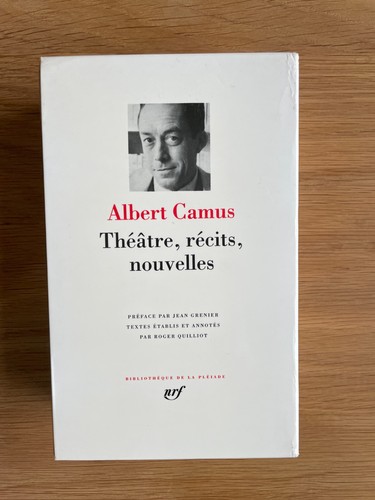 Pleiade albert camus - albert,
