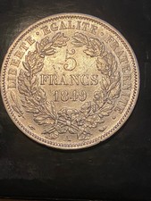 Pièces  5 Francs Ceres 1849 A TTB A SUP