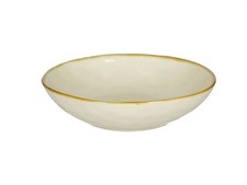 Assiette Creuse D.21 CM Gris