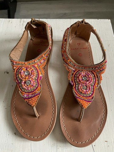 Sandales avec perles - ,