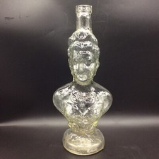 Bouteille à sujet en verre