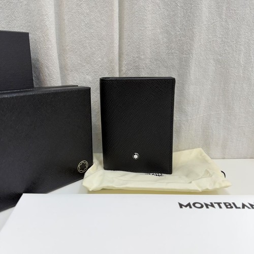 Montblanc portefeuille cuir - en,