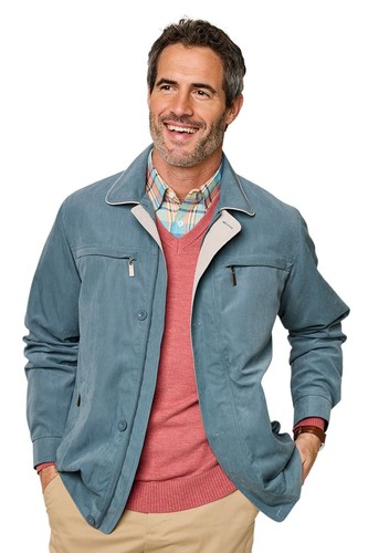 Micromoss woven blouson - woven,
