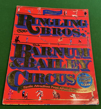 Programme Cirque RINGLING