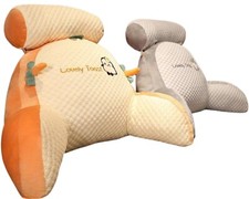 Coussin Chevet Lit Dossier Grand Oreiller Canapé Lecture Doux Décoration Chambre