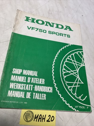 Honda vf750s 1985 750 - honda,