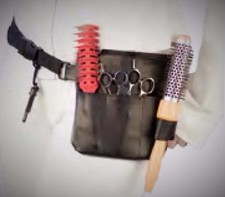 Trousse de coiffure,trousse ceinture,rangement ciseau