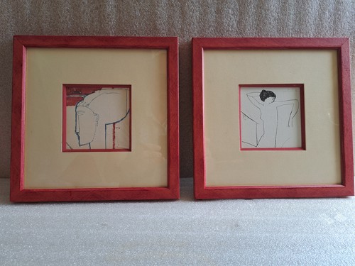 Paire cadres amedeo - amedeo, modigliani