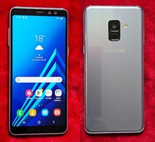 Samsung Galaxy A8 (2018) 32 Go - Argent - SM-A530F - (Désimlocké) Dual-SIM