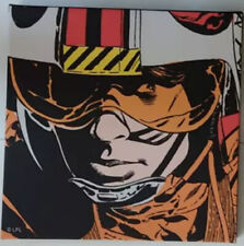 CADRE STAR WARS -  LUKE SKYWALKER / LFL, TOILE, 30 X 30 CM