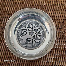 Coupelle métal argenté