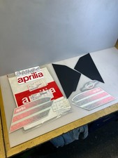1 kit stickers réservoir aprilia ap8277695 rsv 1000 r racing noir 2003