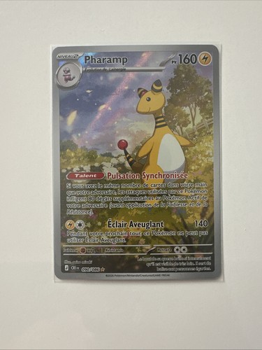 Carte pokémon pharamp - pharamp,