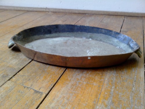 Rare ancien plat - à, en
