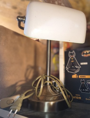 Lampe bureau style banquier - de,