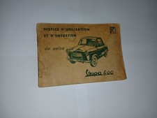 Vespa 400 manuel notice - manuel,