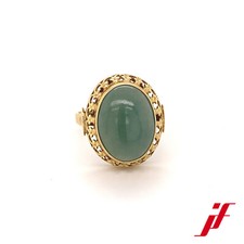 Bague En 585 or Jaune Avec 1