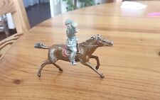 LR Louis Roussy - CAVALIER AU CLAIRON Poilu WW1 Alu/Plomb no Quiralu Aludo