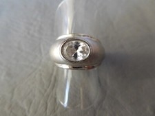 BAGUE DÔME SOLITAIRE PIERRE