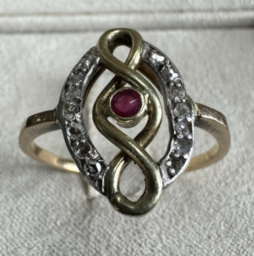 Bague infinie ancienne des - bague,