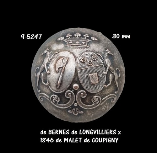 Bouton livrée debernes - bouton,