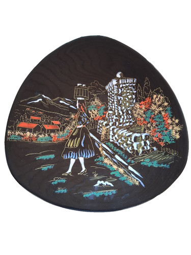 Ancienne assiette longwy - ancienne,