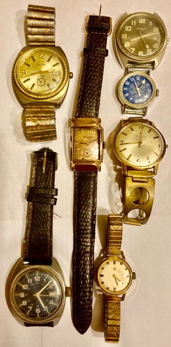 Lot montres mécanique - lot, 7