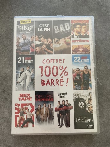 Coffret dvd 100 barré - dvd, neuf