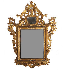 Miroir ancien au plomb –