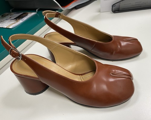 Escarpins tabi cognac - escarpins,