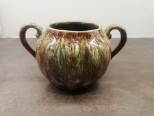Pot céramique grès vernissé signé Jacques Lacheny grès Puisaye